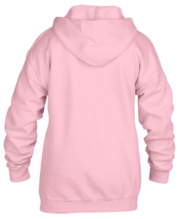 Gildan gyerek cipzáros kardigán - light pink