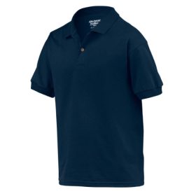 Gildan galléros gyerekpóló - navy
