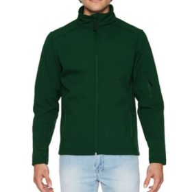 Hammer férfi softshell kabát - sötétzöld