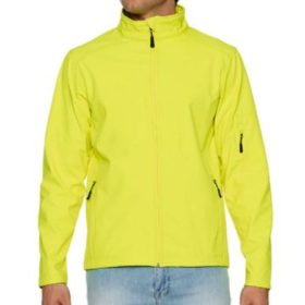 Hammer férfi softshell kabát - neon zöld