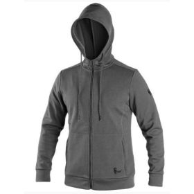 Harrison kapucni pulóver - szürke/fekete