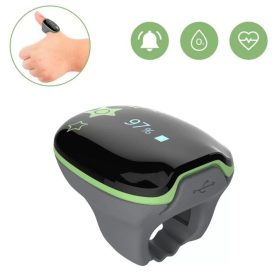   Gyerek oxigén monitor – Pulzoximéter gyűrű – Légzésfigyelő