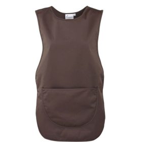 Premier oldalt patentos tunika - brown