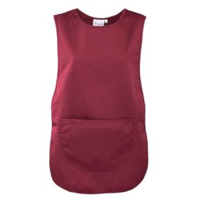 Premier oldalt patentos tunika - burgundy