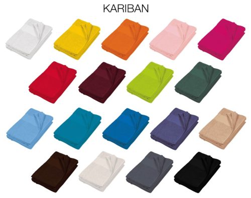 Kariban strandtörölköző - pale pink