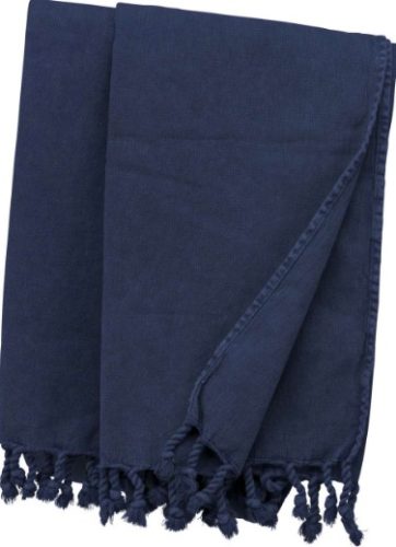 Kariban Vintage strandkendő és törölköző - navy