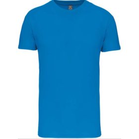   Kariban bio és környezetbarát gyerek környakú póló - light royal blue