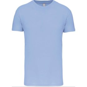   Kariban bio és környezetbarát gyerek környakú póló - sky blue