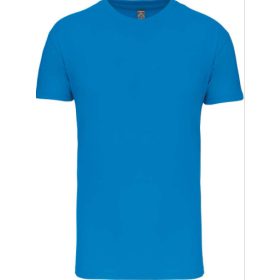   Kariban bio és környezetbarát gyerek környakú póló - tropical blue