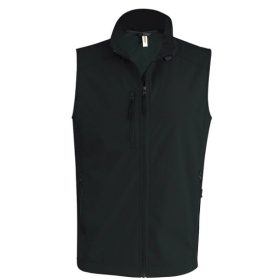 Férfi softshell mellény - fekete színben