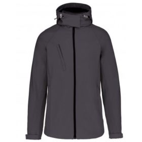 Kariban 3 rétegű női softshell kabát - titanium