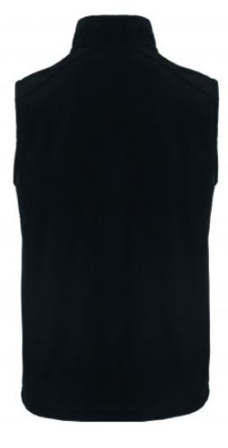 Kariban férfi mikropolás mellény - fekete