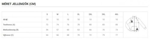 Kariban férfi kétrétegű softshell dzseki - fekete