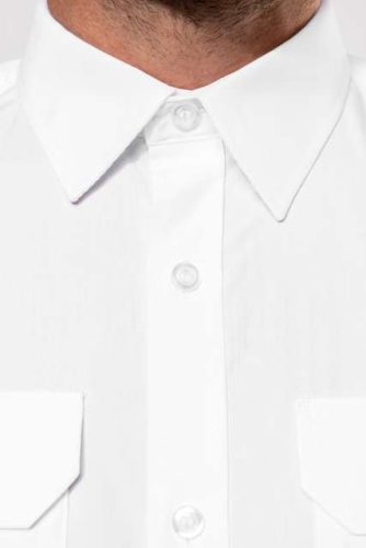 Férfi rövid ujjú pilóta ing