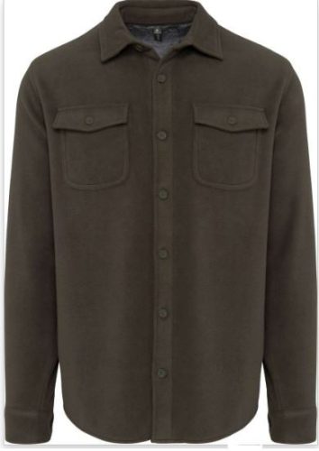 Sherpa / GYAPJÚ béléses férfi gombos felső - khaki