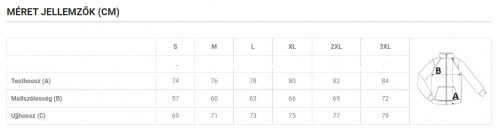 City dzseki, uniszex fazon - fekete / fehér / szürke
