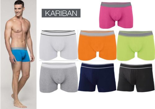 Férfi boxer alsó - fekete