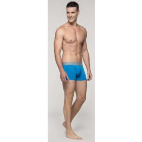 Férfi boxer alsó - tropical blue