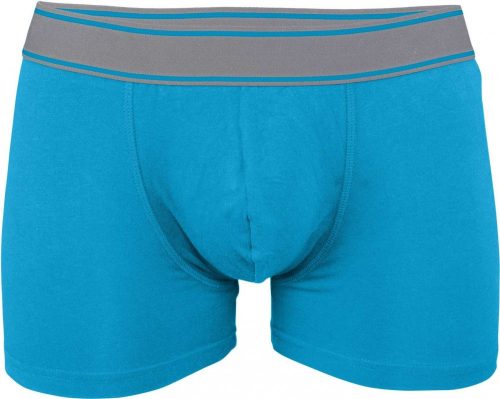 Férfi boxer alsó - tropical blue