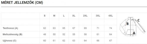 Marueen női mikropolár kabát - fluo narancs
