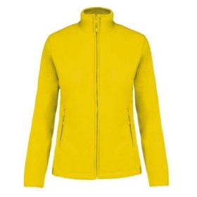 Marueen női mikropolár kabát - neon sárga