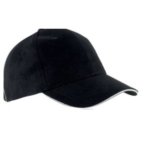 K-Up baseball sapka - fekete/fehér színben