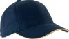 K-Up baseball sapka - sötétkék/sárga
