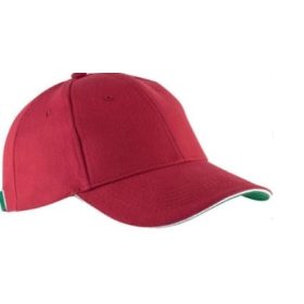 K-Up baseball sapka - piros/fehér/zöld