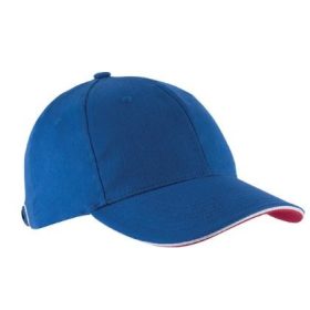 K-Up baseball sapka - királykék/fehér/piros