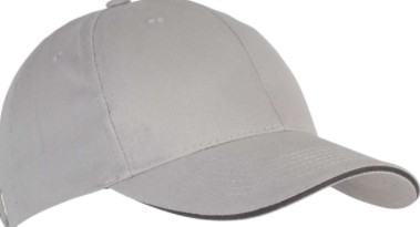 K-Up baseball sapka - világosszürke/sötétszürke