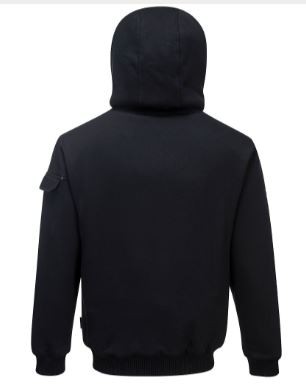 Pewter sherpa béléses kabát - fekete