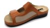 L5010 Leon Comfort női bőr papucs - barna