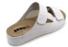 L5010 Leon Comfort női bőr papucs - fehér