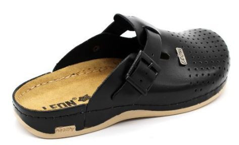 L700 Leon Comfort férfi bőr - fekete