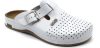 L700 Leon Comfort férfi bőr papucs - fehér