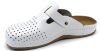 L700 Leon Comfort férfi bőr papucs - fehér