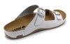 L702 LEPN Comfort férfi bőr papucs - fehér