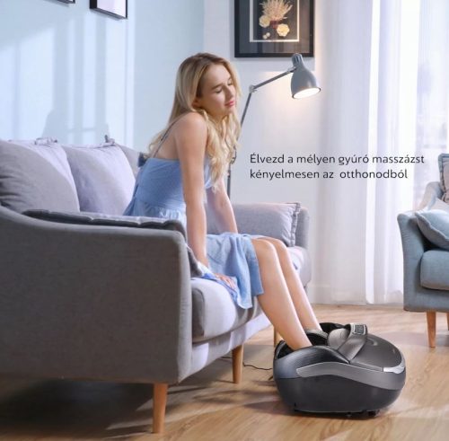 Naipo MGF-839A hő és görgős lábmasszírozó