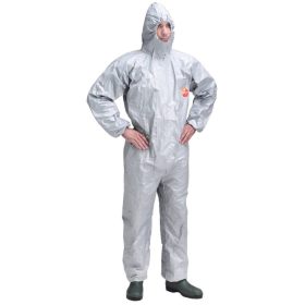   DUPONT TYCHEM 6000 F SZÜRKE VEGYSZERÁLLÓ OVERÁL XL méretben