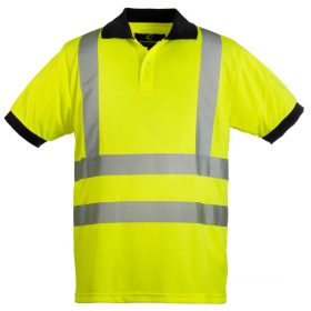 HI-VIZ FÉNYVISSZAVERŐ PÓLÓ SÁRGA
