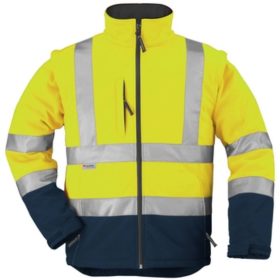 FLUO DZSEKI SÁRGA/KÉK