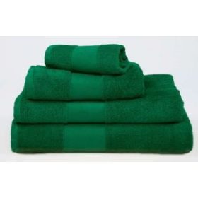 Olima Classic pamut törölköző - bottle green