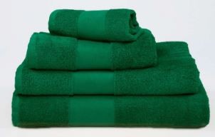 Olima Classic pamut törölköző - bottle green