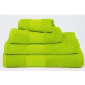 Olima Classic pamut törölköző - citrus green