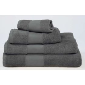 Olima Classic pamut törölköző - charcoal grey