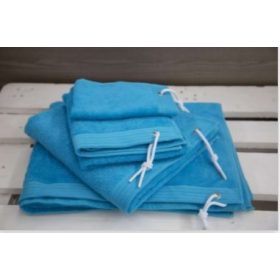 Olima sport pamut törölköző, 500gr. - carribean blue