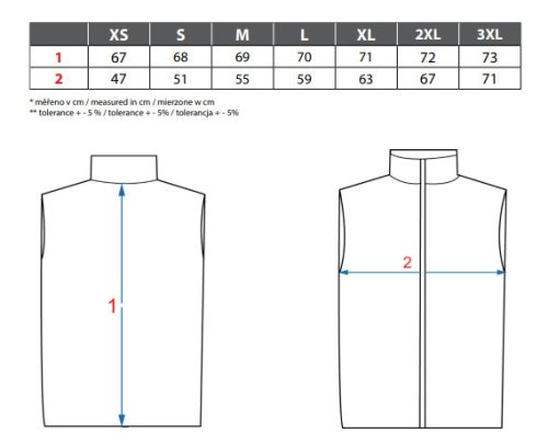 Omak női mellény, kapucnis - fekete/pink