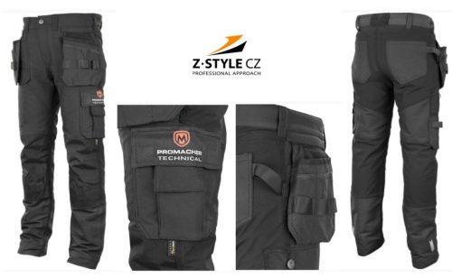 PROM EREBOS STRETCH DEREKAS NADRÁG - fekete