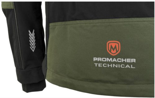 PROM EREBOS STRETCH KABÁT - zöld/fekete