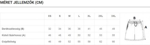 Proact férfi sport short - sport navy